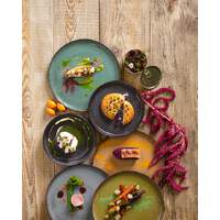 FiveStars Porzellanserie "Spices" Curry Teller flach Ø20,4cm (2)